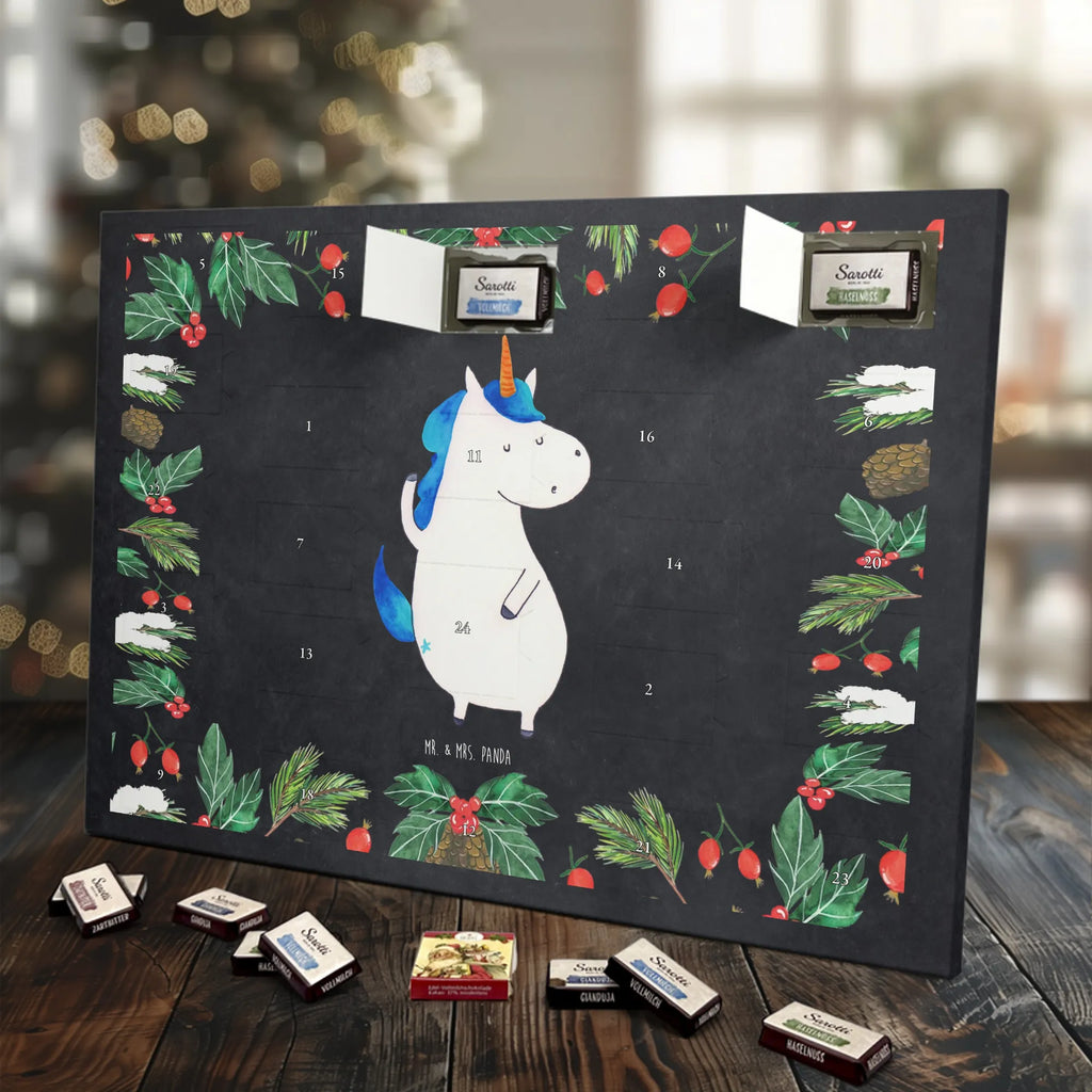 Chocolate advent calendar unicorn Man man, best friend, pretty, best, girlfriend present, girlfriend gift