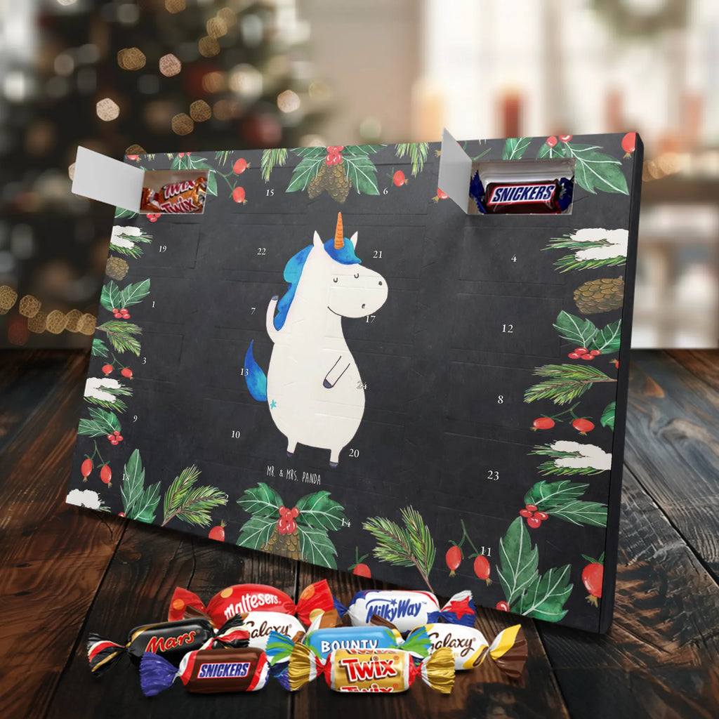 Chocolate advent calendar unicorn Man man, best friend, pretty, best, girlfriend present, girlfriend gift