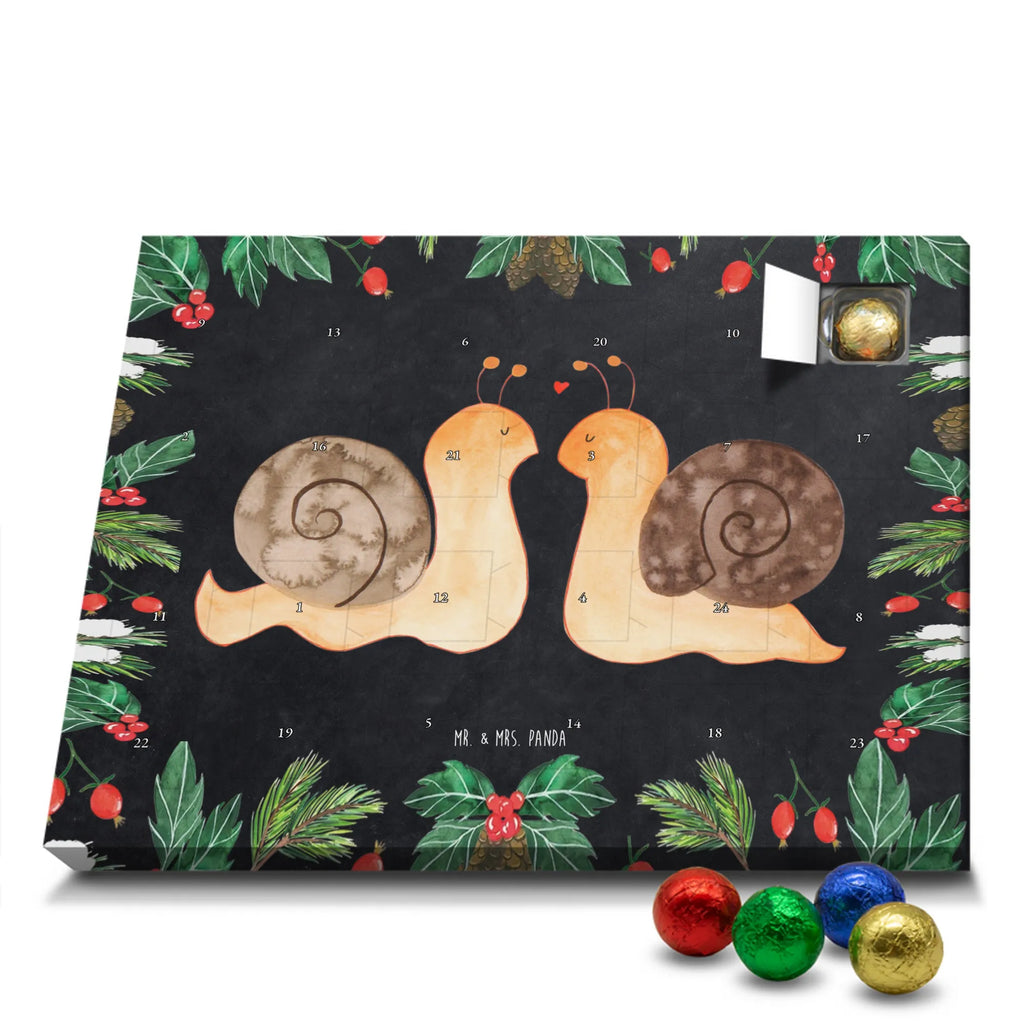 Chocolate advent calendar Snails in love Loving, Marriage, Proposal of marriage, anniversary gift, Together, Love gift, gift for her, gift for him, Two