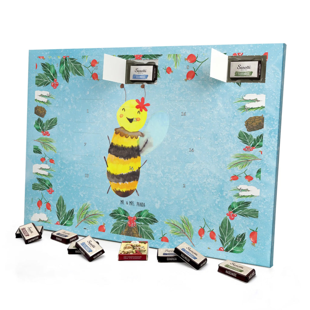 Chocolate advent calendar bee happy bumblebee, wasp