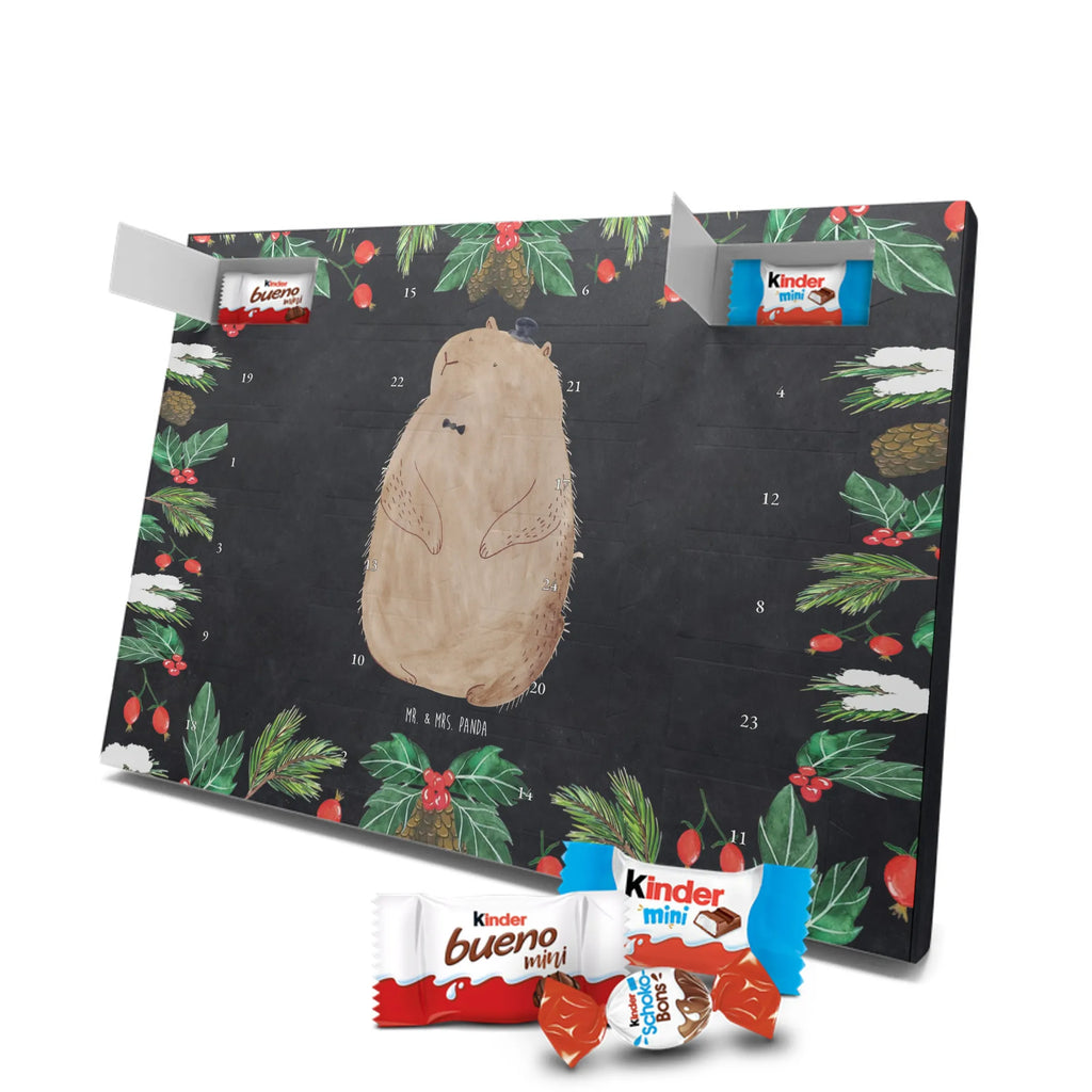 Chocolate advent calendar Groundhog gift ideas, gifts, small animals, good mood, cute, funny sayings, cute animal motives, hand drawn, special gifts, card, animal lover, Groundhog, friendliness, cheerfulness, etiquette, decency, respect