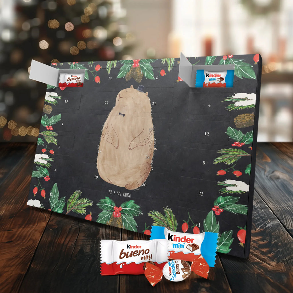 Chocolate advent calendar Groundhog gift ideas, gifts, small animals, good mood, cute, funny sayings, cute animal motives, hand drawn, special gifts, card, animal lover, Groundhog, friendliness, cheerfulness, etiquette, decency, respect