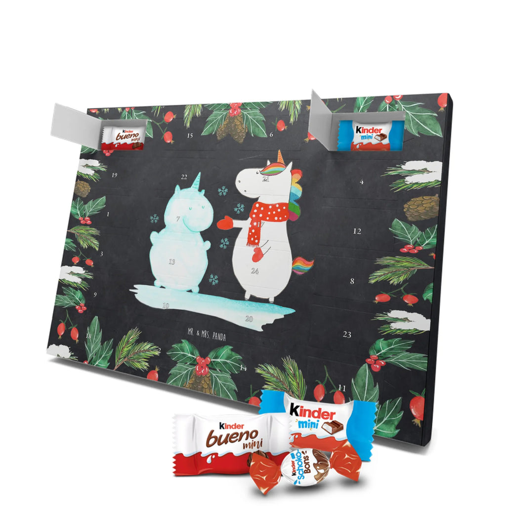 Chocolate advent calendar unicorn snowman Gloves, present, Cap, winter gift, Cake, Snowman, Cold, Snow, Christmas Motif