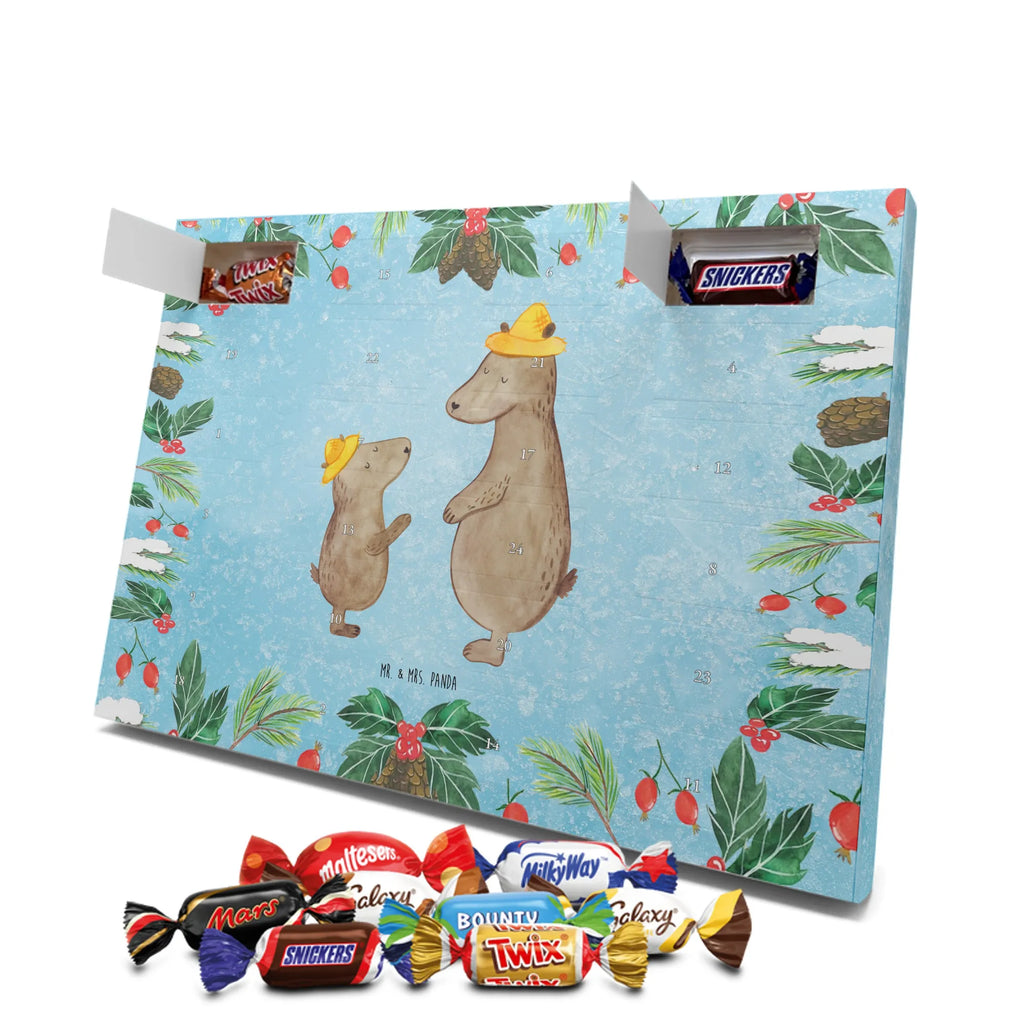 Chocolate advent calendar Bears with hats Father's Day, Mother's Day, favourite person, child, father-son, son, father, role model, children, father's day, sons
