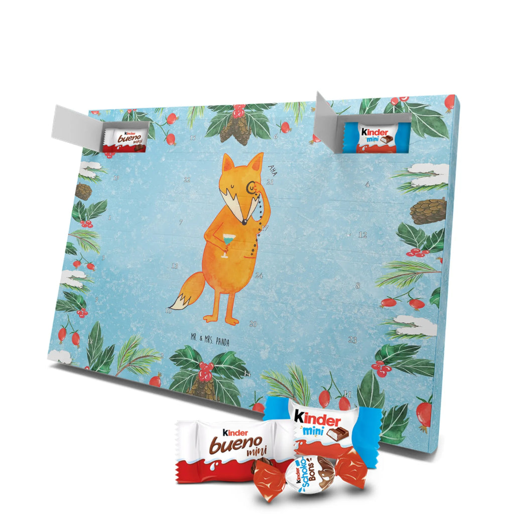 Chocolate advent calendar Fox lord forest wildlife, clever as a fox, foxes, animal lover, words of consolation, motivation saying, problem solving, lovesickness gift, saying funny