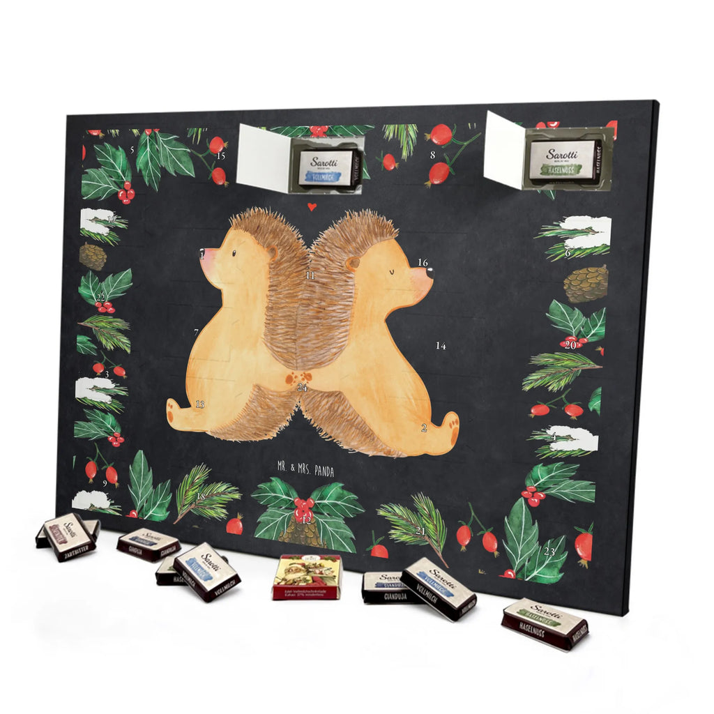 Chocolate advent calendar Hedgehogs holding hands Loving, Marriage, Proposal of marriage, anniversary gift, Together, Love gift, gift for her, gift for him, Two, togetherness, wedding, love message, love gift, proof of love, anniversary, favourite person, great love, gift for two, hedgehog love