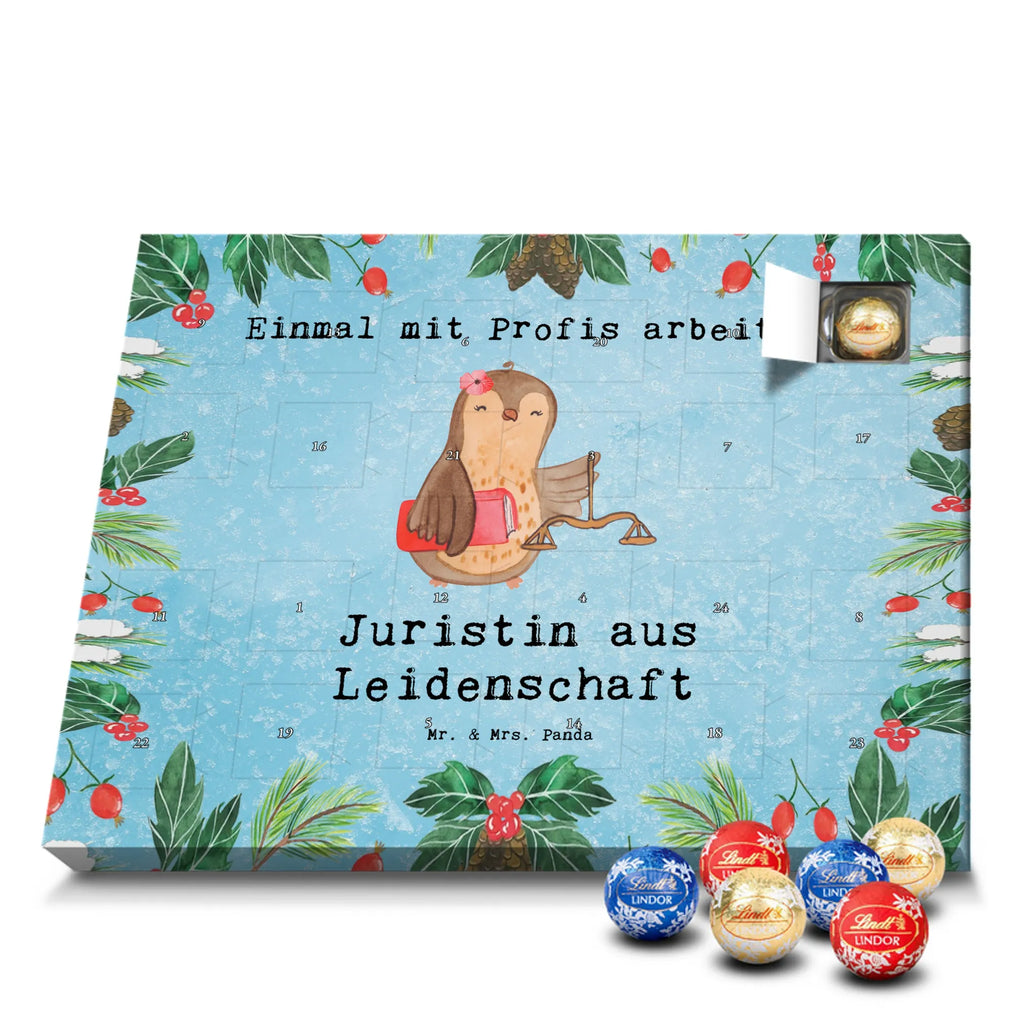Chocolate advent calendar female lawyer Passion gift, sayings, gift idea, best, farewell gift, passing exam, anniversary, retirement, promotion, job start, profession