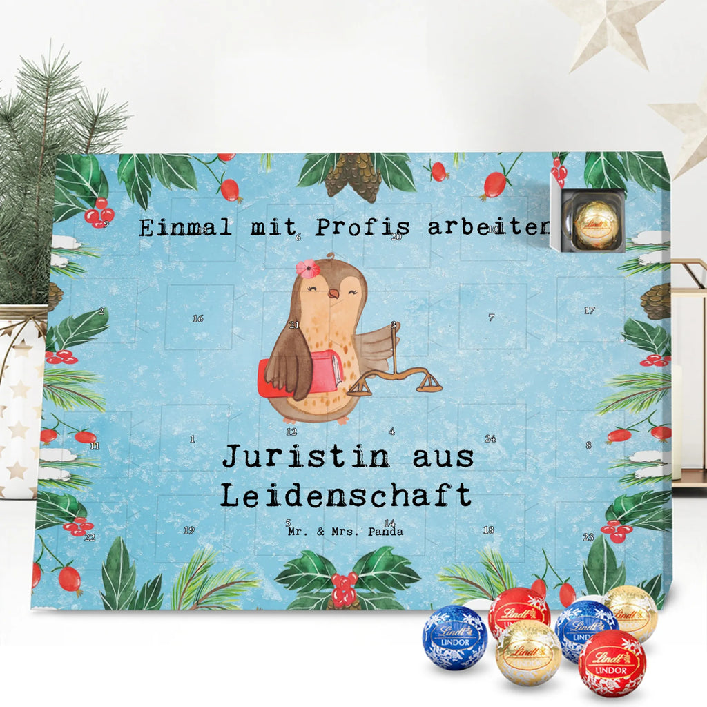 Chocolate advent calendar female lawyer Passion gift, sayings, gift idea, best, farewell gift, passing exam, anniversary, retirement, promotion, job start, profession