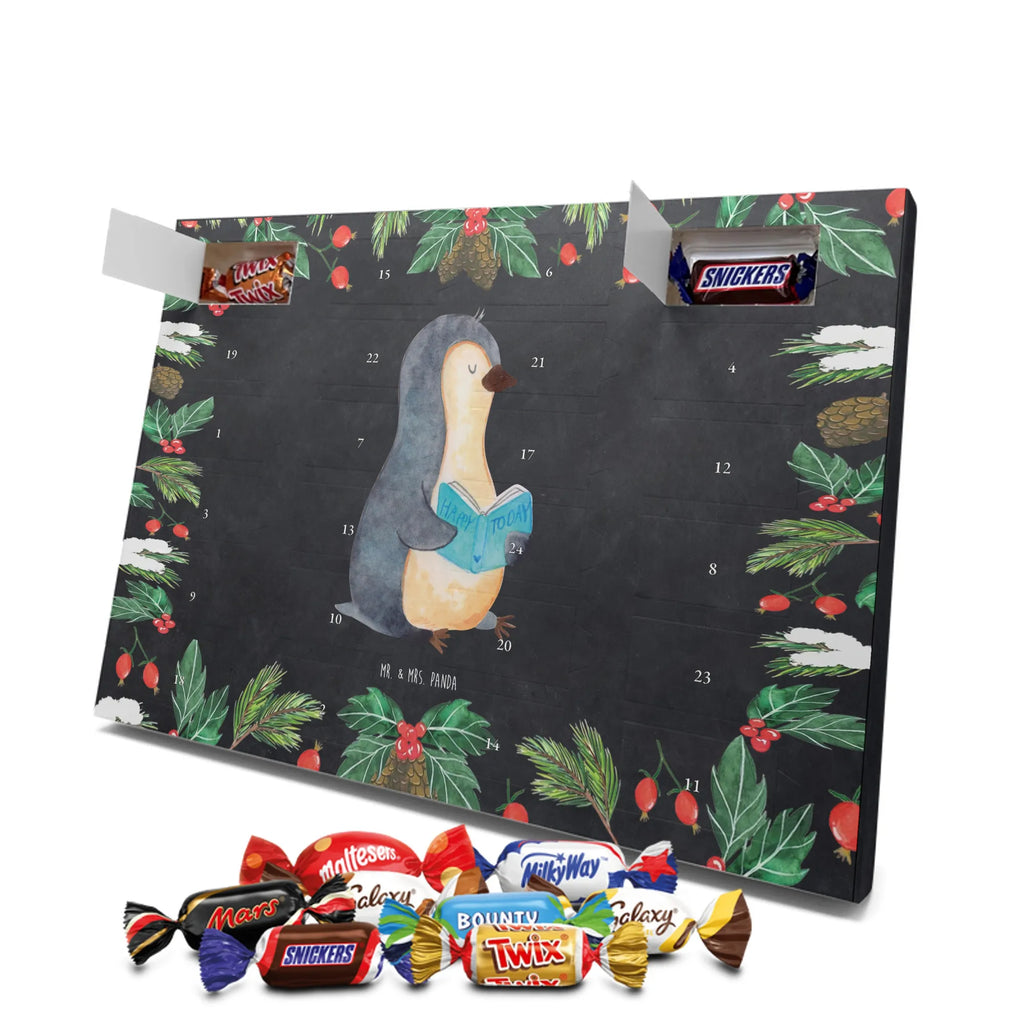 Chocolate advent calendar Penguin A book North Pole, Penguins, penguins, leisure, book, vacation, reading, doing nothing, holidays, lazing around, bookworm