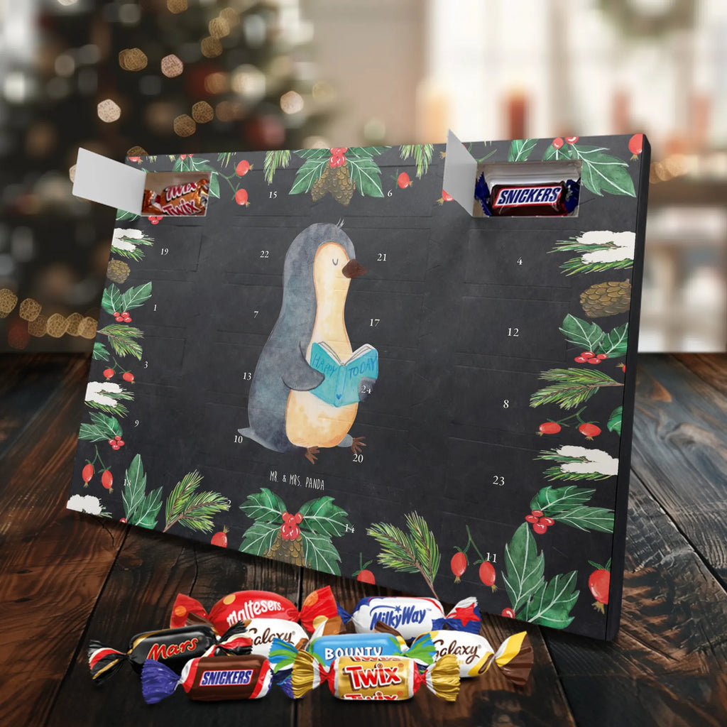 Chocolate advent calendar Penguin A book North Pole, Penguins, penguins, leisure, book, vacation, reading, doing nothing, holidays, lazing around, bookworm