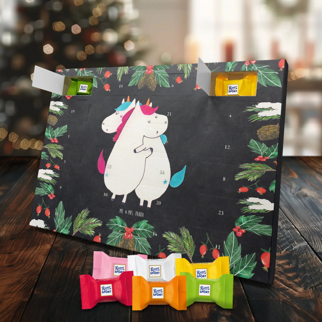 Chocolate advent calendar unicorns Embrace Siblings, Sisters, Girlfriends