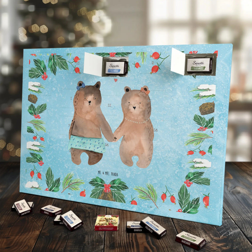 Chocolate advent calendar bear Girlfriend cuddly toy, teddy bear, bear girlfriend best friend love proof of love loves buddy buddy