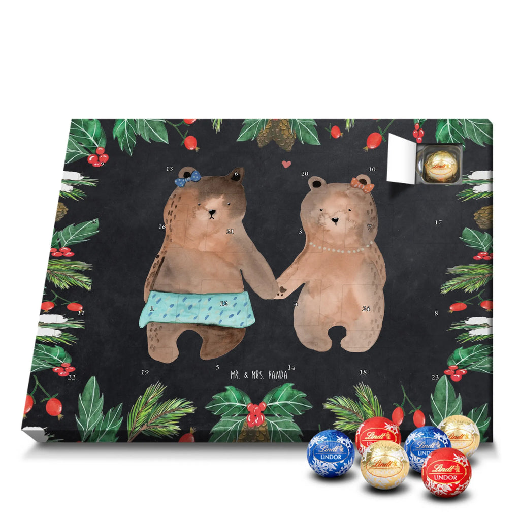Chocolate advent calendar bear Girlfriend cuddly toy, teddy bear, bear girlfriend best friend love proof of love loves buddy buddy