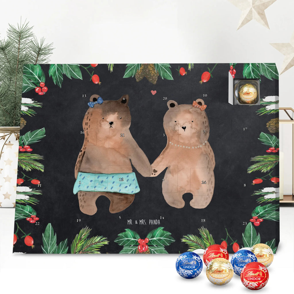 Chocolate advent calendar bear Girlfriend cuddly toy, teddy bear, bear girlfriend best friend love proof of love loves buddy buddy