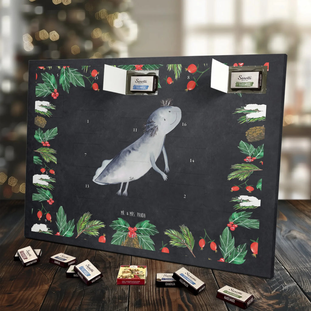 Chocolate advent calendar axolotl To swim Mexican walking fish, Axelotl, marine animals, salamander, amphibians, problems, solutions, tail