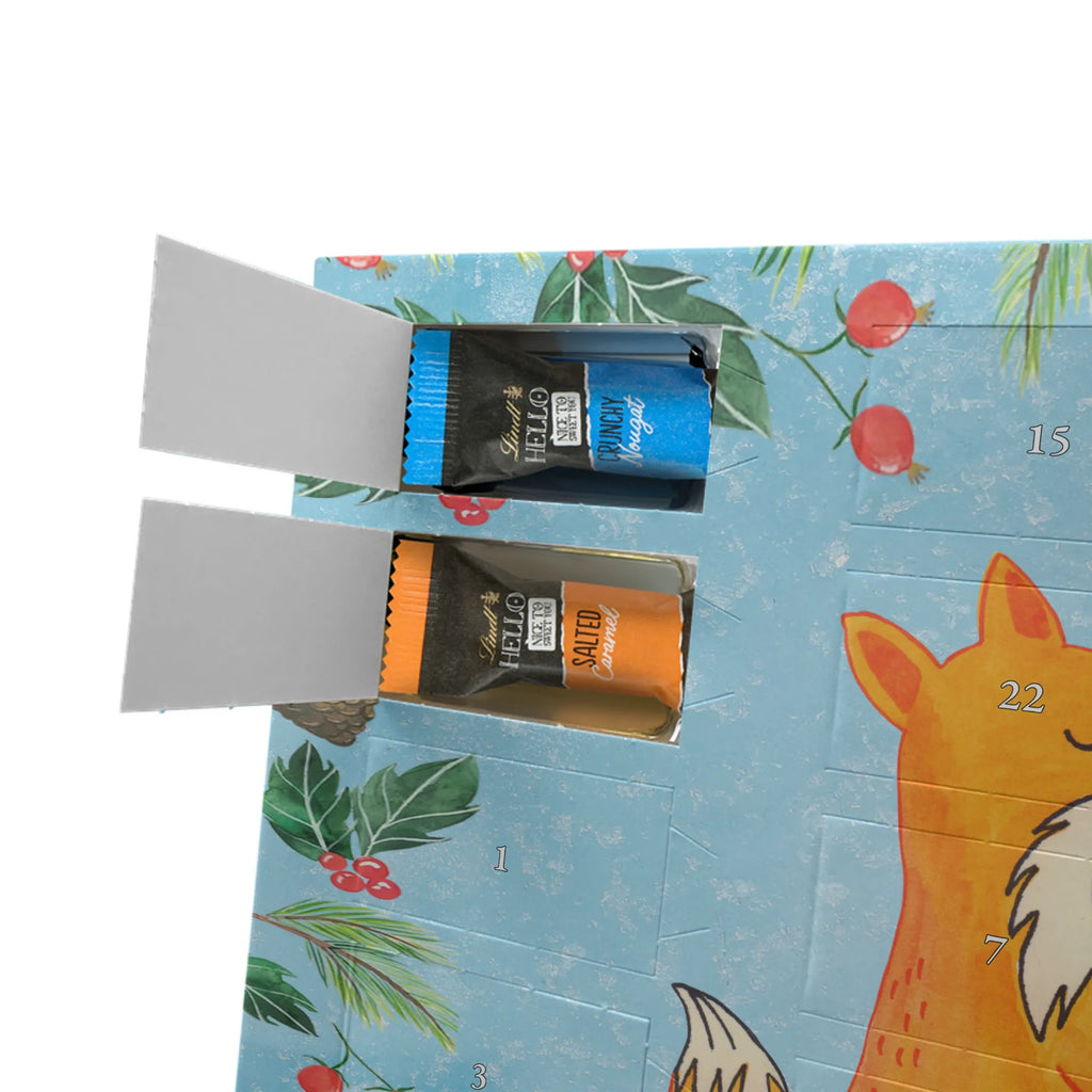 Chocolate advent calendar foxes Love forest wildlife, clever as a fox, foxes, animal lover, fiancée, proof of love, marriage, wife, lovers, husband, boyfriend, couple, girlfriend
