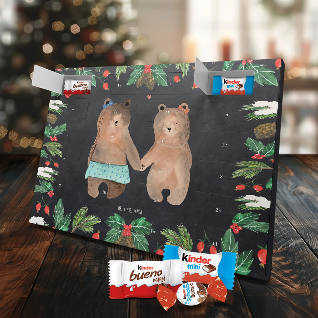 Chocolate advent calendar bear Girlfriend cuddly toy, teddy bear, bear girlfriend best friend love proof of love loves buddy buddy