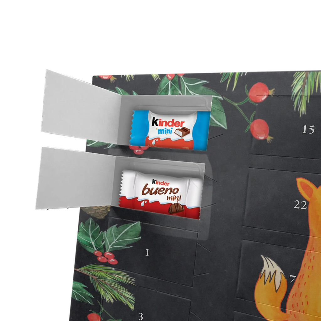 Chocolate advent calendar foxes Love forest wildlife, clever as a fox, foxes, animal lover, fiancée, proof of love, marriage, wife, lovers, husband, boyfriend, couple, girlfriend