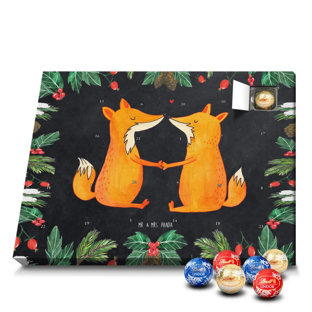 Chocolate advent calendar foxes Love forest wildlife, clever as a fox, foxes, animal lover, fiancée, proof of love, marriage, wife, lovers, husband, boyfriend, couple, girlfriend
