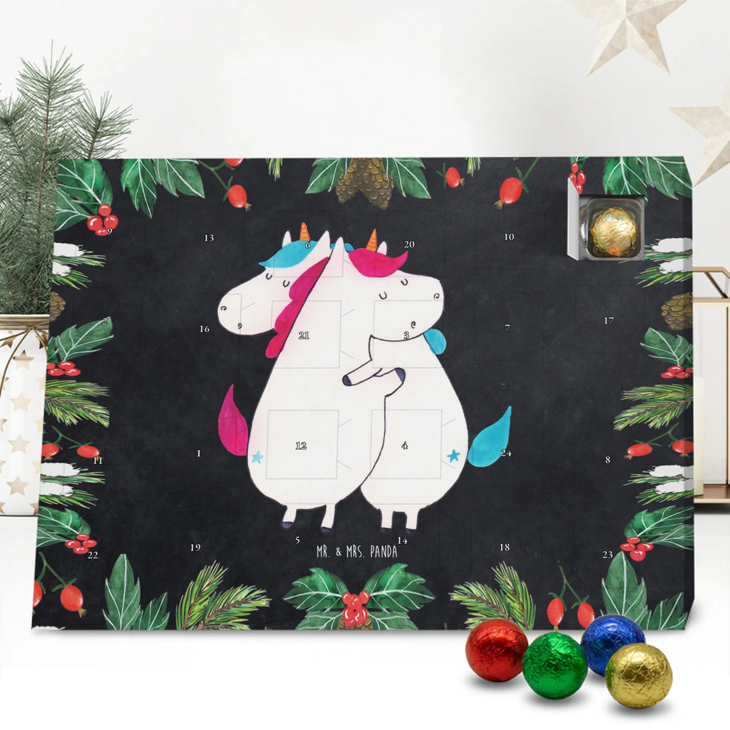 Chocolate advent calendar unicorns Embrace Siblings, Sisters, Girlfriends