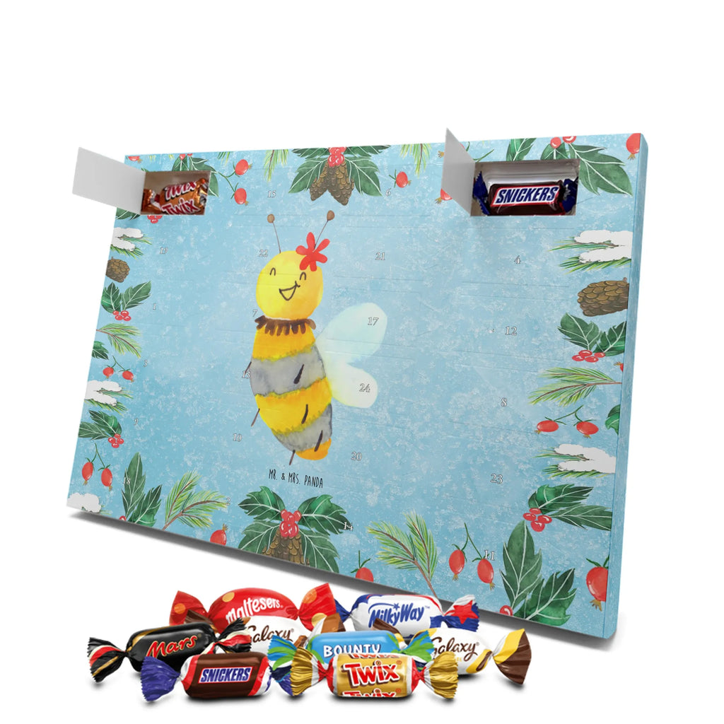 Chocolate advent calendar bee flower bumblebee, wasp