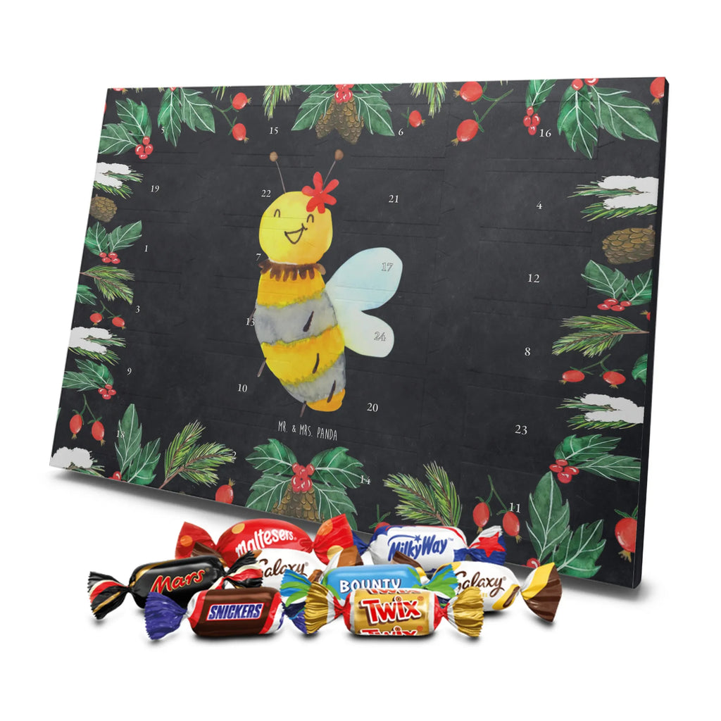 Chocolate advent calendar bee flower bumblebee, wasp