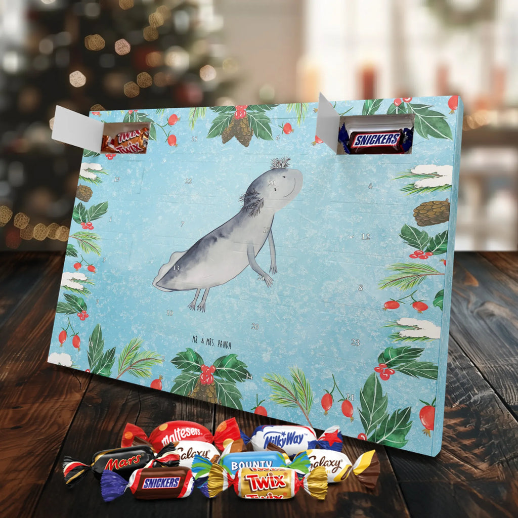Chocolate advent calendar axolotl To swim Mexican walking fish, Axelotl, marine animals, salamander, amphibians, problems, solutions, tail
