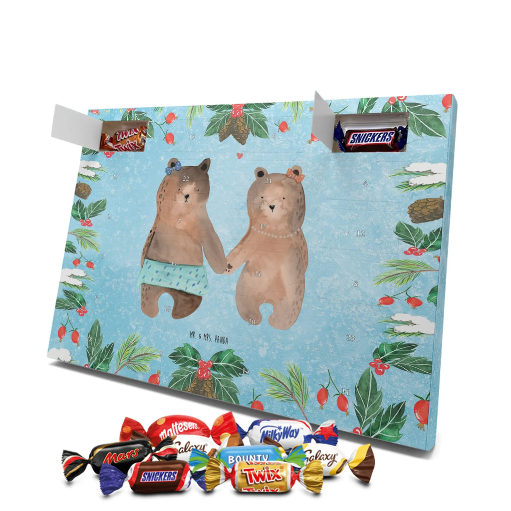 Chocolate advent calendar bear Girlfriend cuddly toy, teddy bear, bear girlfriend best friend love proof of love loves buddy buddy