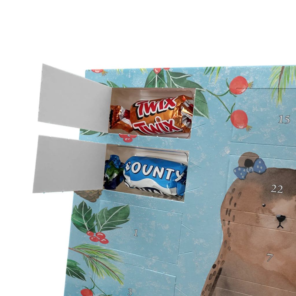 Chocolate advent calendar bear Girlfriend cuddly toy, teddy bear, bear girlfriend best friend love proof of love loves buddy buddy