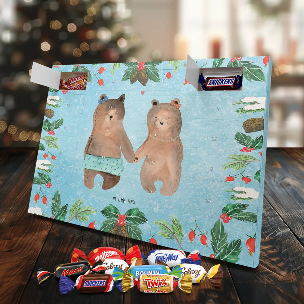 Chocolate advent calendar bear Girlfriend cuddly toy, teddy bear, bear girlfriend best friend love proof of love loves buddy buddy
