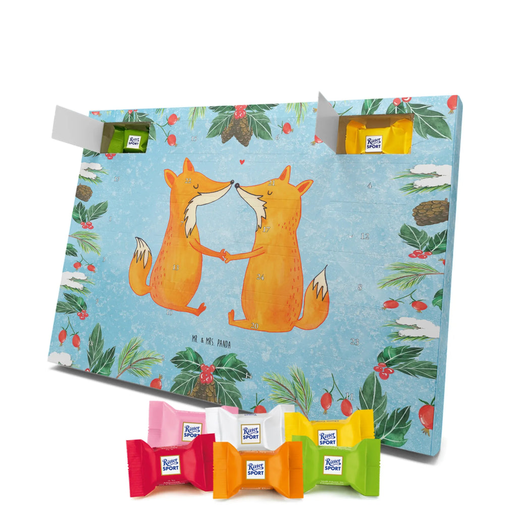 Chocolate advent calendar foxes Love forest wildlife, clever as a fox, foxes, animal lover, fiancée, proof of love, marriage, wife, lovers, husband, boyfriend, couple, girlfriend