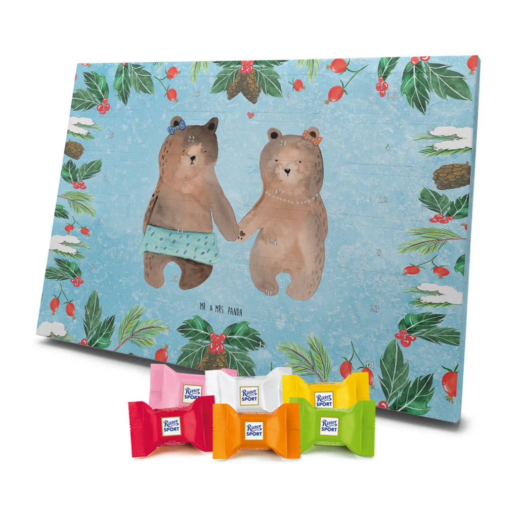 Chocolate advent calendar bear Girlfriend cuddly toy, teddy bear, bear girlfriend best friend love proof of love loves buddy buddy