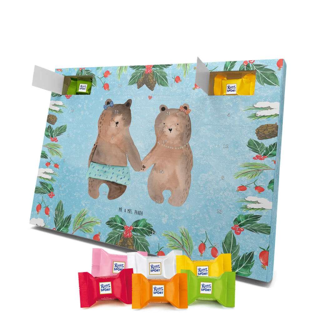 Chocolate advent calendar bear Girlfriend cuddly toy, teddy bear, bear girlfriend best friend love proof of love loves buddy buddy