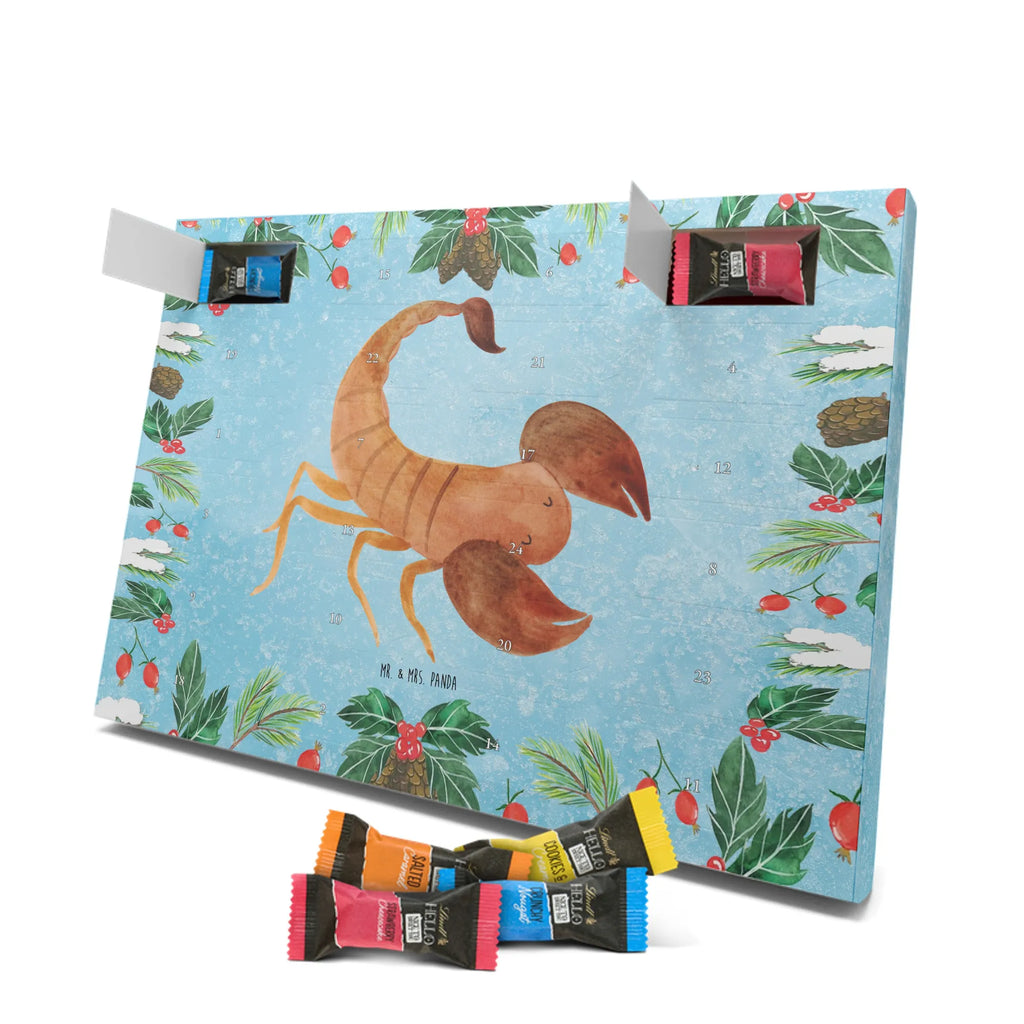 Chocolate advent calendar Star sign Scorpio date of birth, month of birth, constellations, birthdays, astrology, birthday october, scorpion gift, scorpion star sign, scorpions, gift october, birthday november, gift november