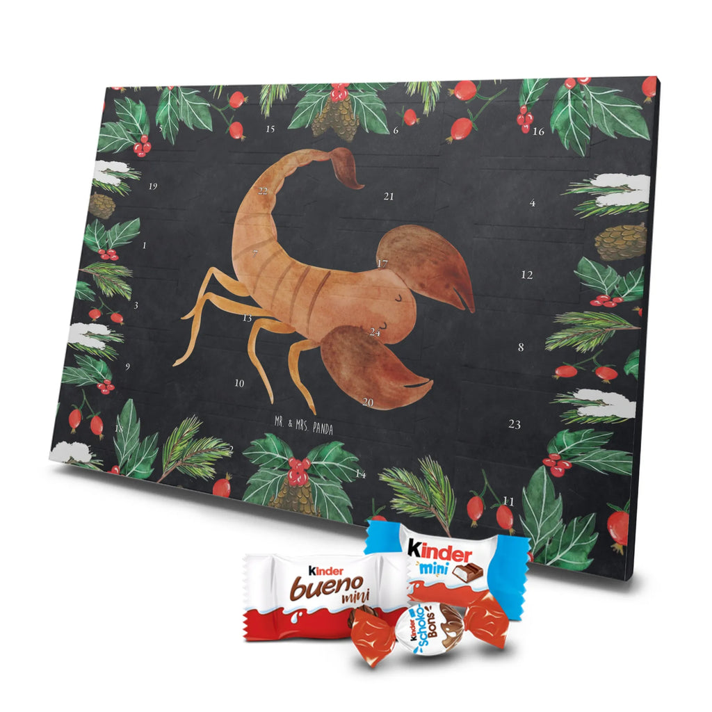 Chocolate advent calendar Star sign Scorpio date of birth, month of birth, constellations, birthdays, astrology, birthday october, scorpion gift, scorpion star sign, scorpions, gift october, birthday november, gift november