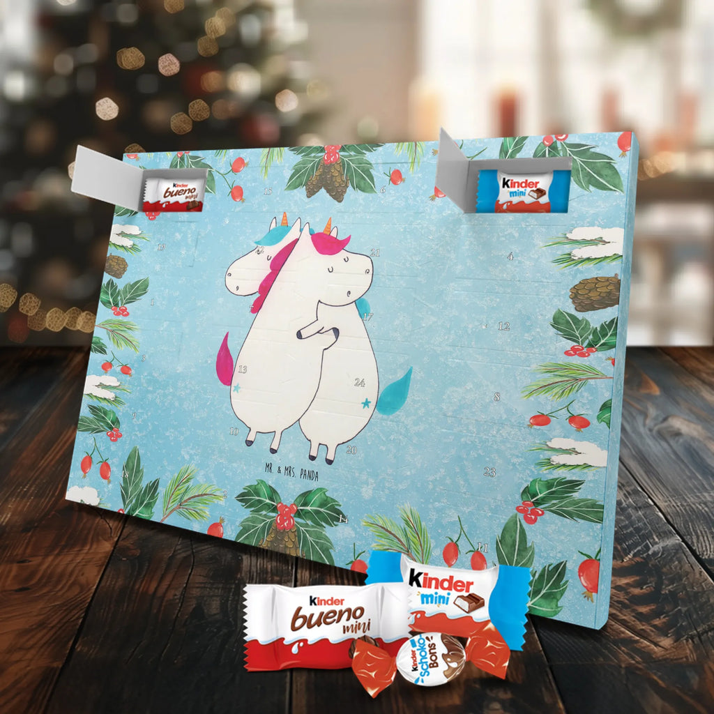 Chocolate advent calendar unicorns Embrace Siblings, Sisters, Girlfriends