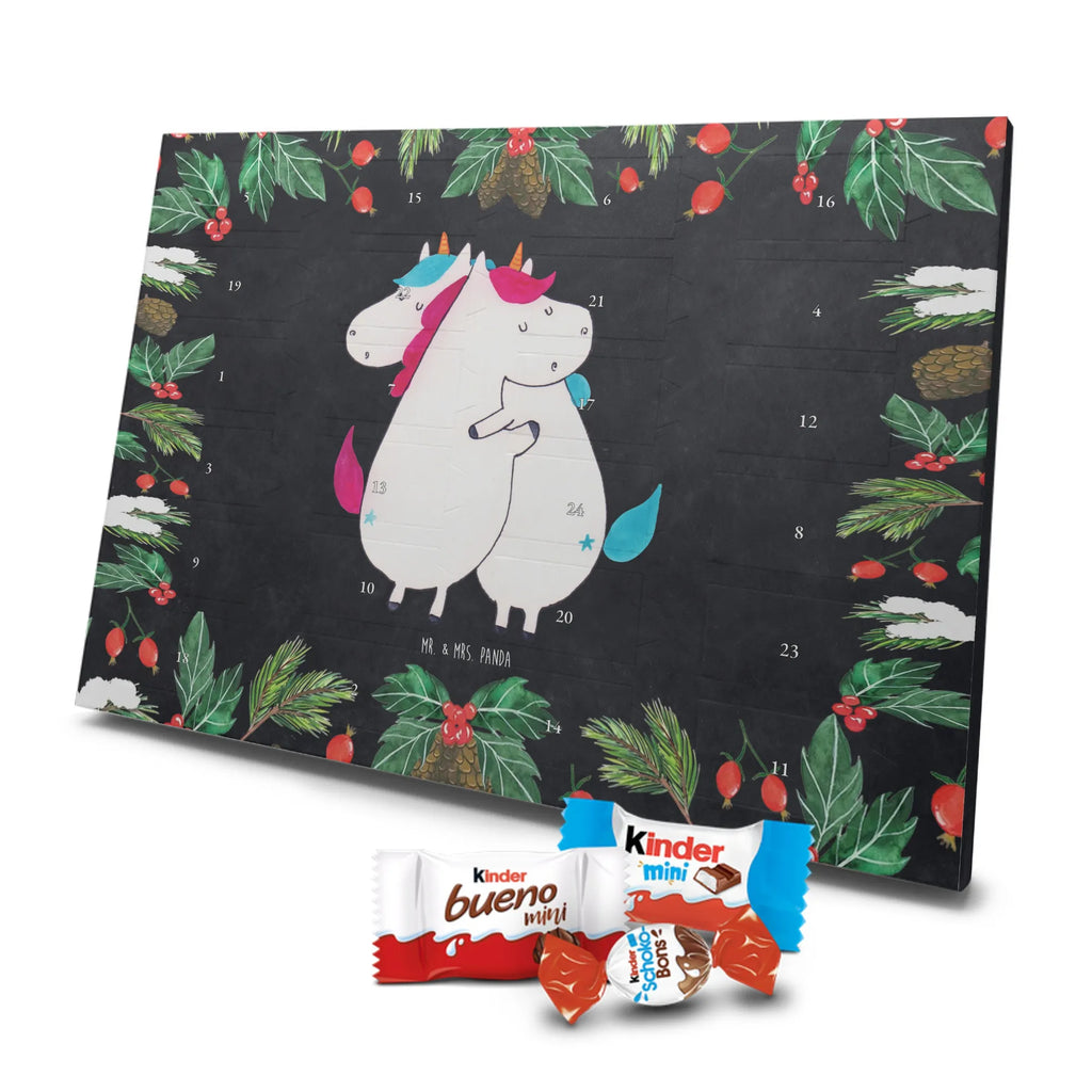 Chocolate advent calendar unicorns Embrace Siblings, Sisters, Girlfriends