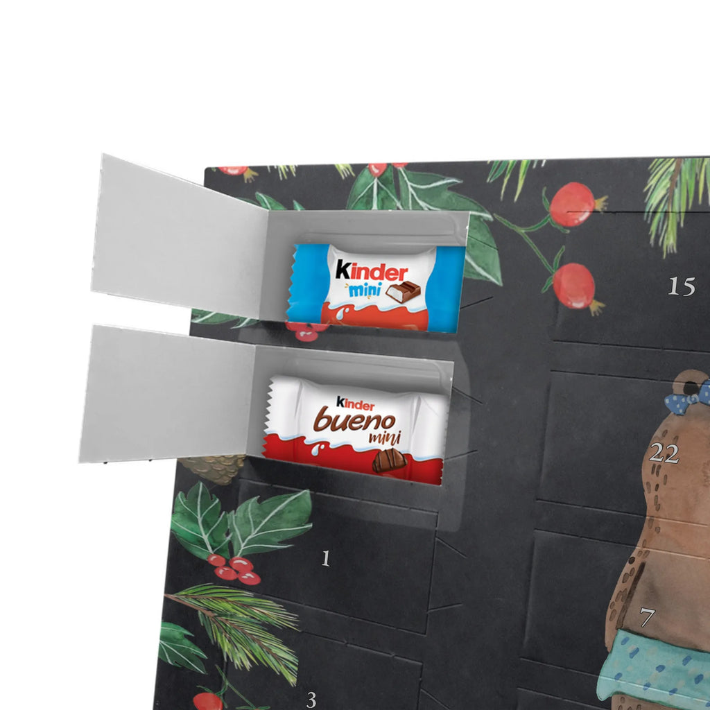 Chocolate advent calendar bear Girlfriend cuddly toy, teddy bear, bear girlfriend best friend love proof of love loves buddy buddy