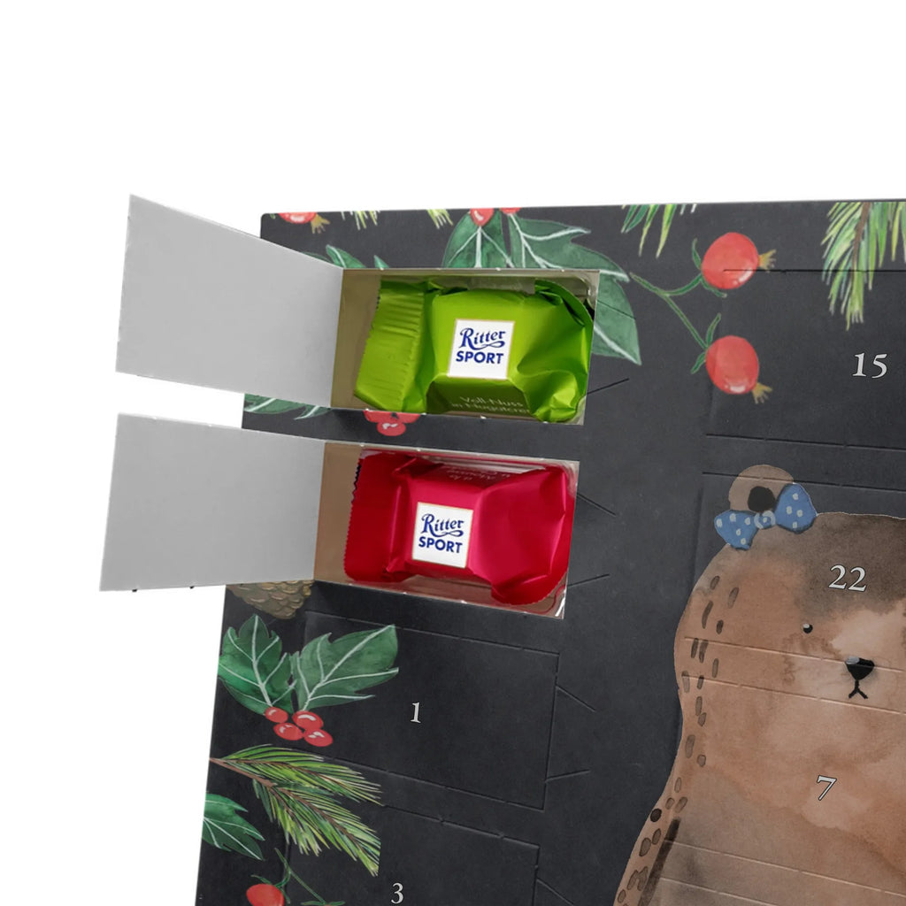 Chocolate advent calendar bear Girlfriend cuddly toy, teddy bear, bear girlfriend best friend love proof of love loves buddy buddy