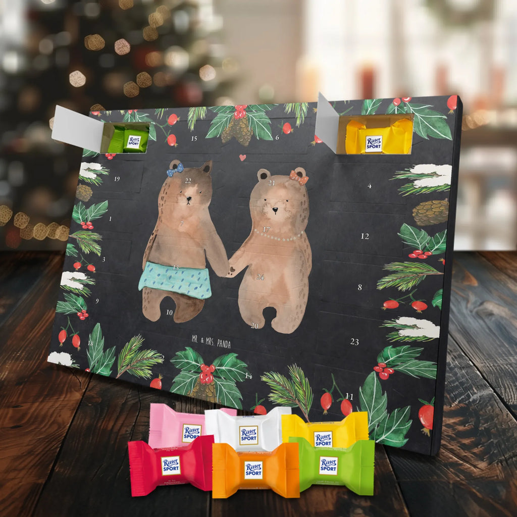 Chocolate advent calendar bear Girlfriend cuddly toy, teddy bear, bear girlfriend best friend love proof of love loves buddy buddy