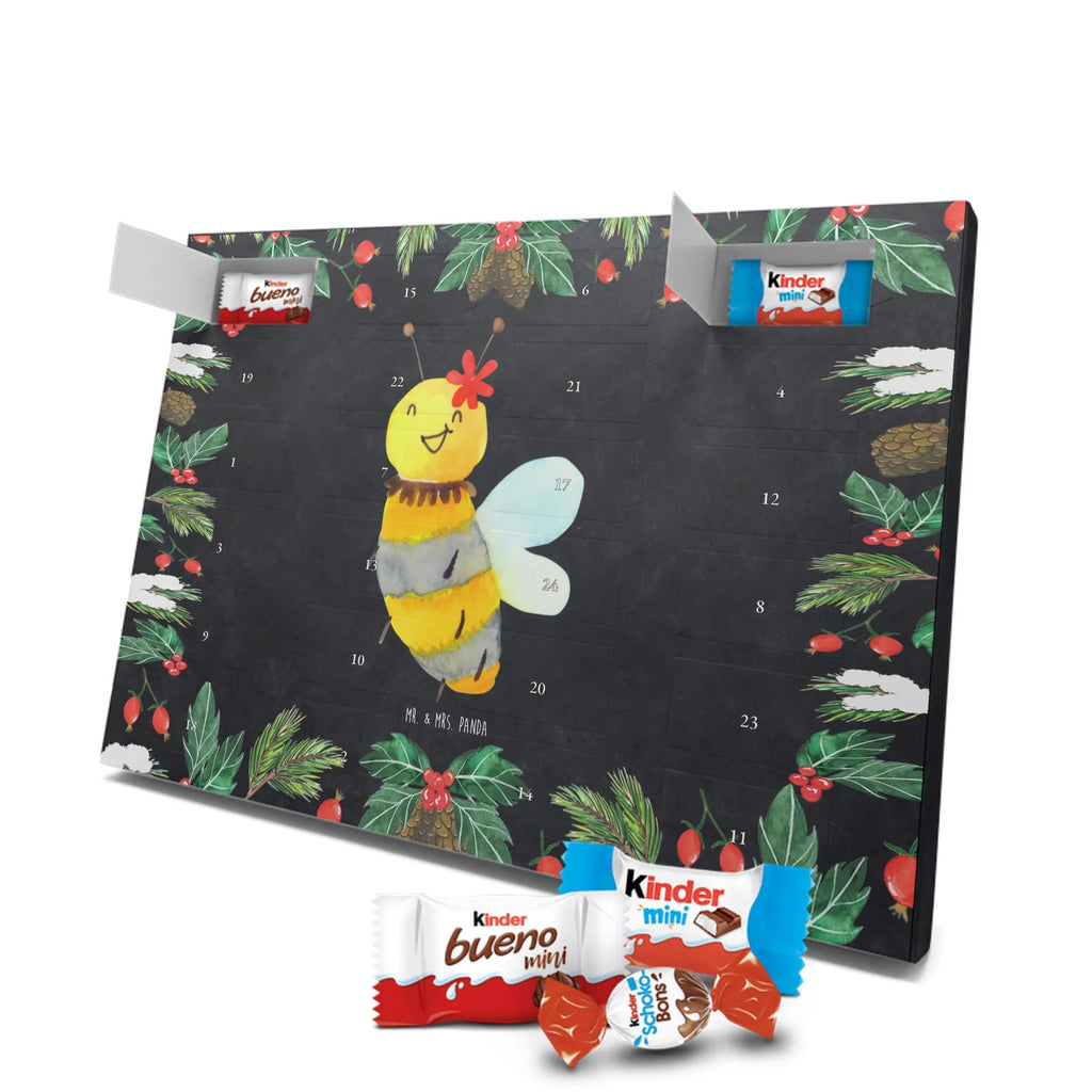 Chocolate advent calendar bee flower bumblebee, wasp