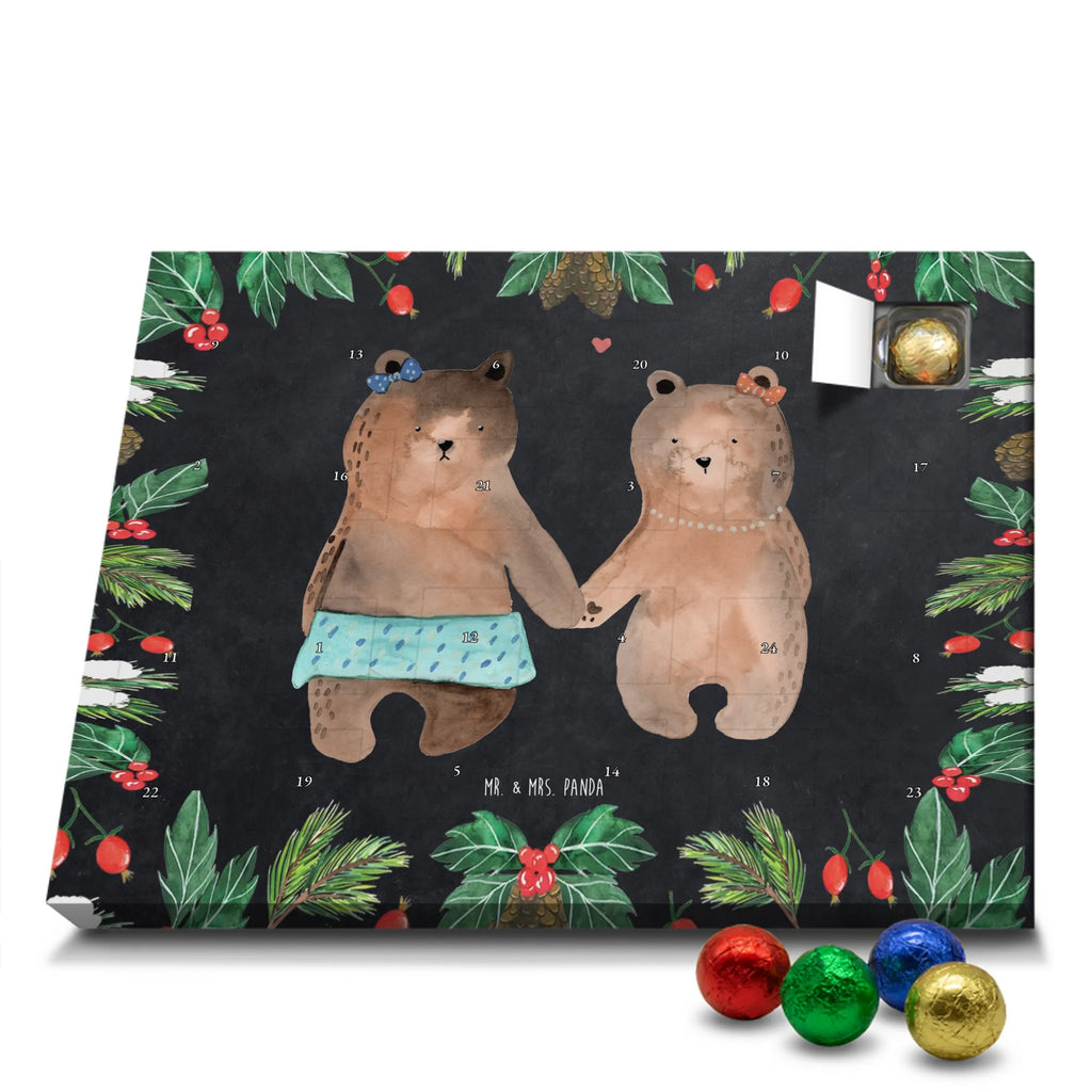 Chocolate advent calendar bear Girlfriend cuddly toy, teddy bear, bear girlfriend best friend love proof of love loves buddy buddy