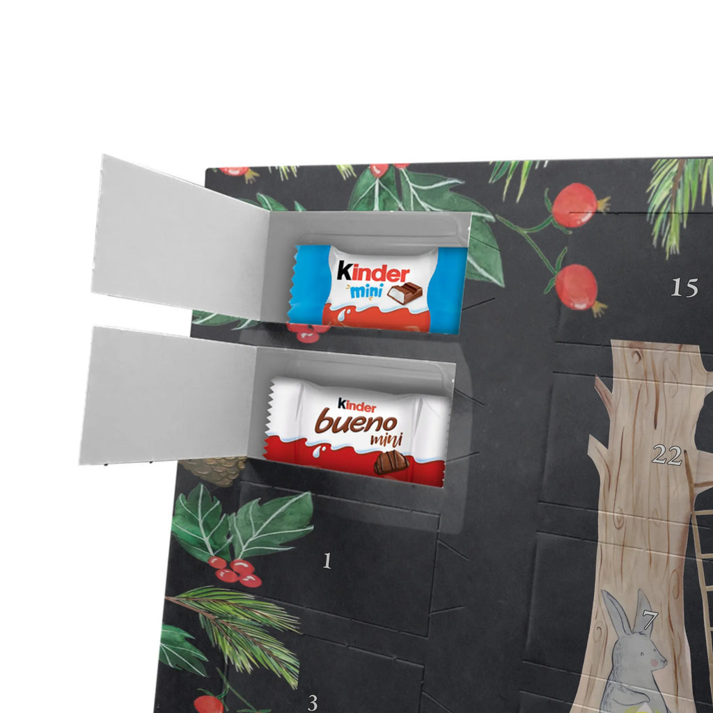Chocolate advent calendar forest animals picnic gift ideas, gifts, small animals, good mood, cute, funny sayings, cute animal motives, hand drawn, special gifts, card, animal lover, squirrel, mouse, forest animals, hare, forest, picnic