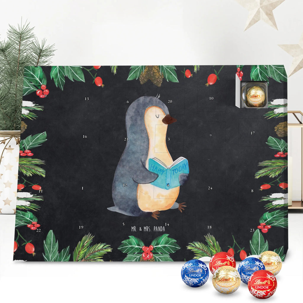 Chocolate advent calendar Penguin A book North Pole, Penguins, penguins, leisure, book, vacation, reading, doing nothing, holidays, lazing around, bookworm
