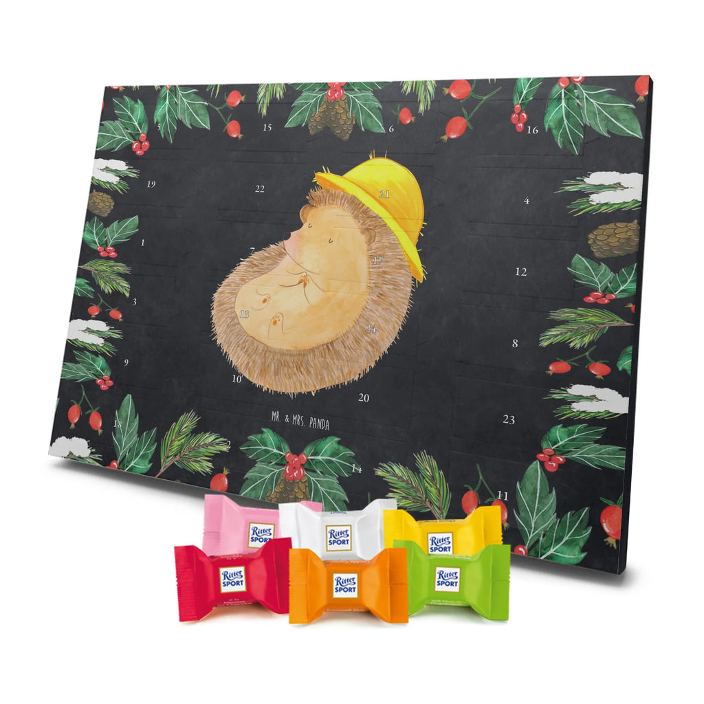 Chocolate advent calendar Hedgehog Pray gift ideas, gifts, small animals, good mood, cute, funny sayings, cute animal motives, hand drawn, special gifts, card, animal lover, pray, God, sun hat, enjoy, hedgehog with hat, gratitude, be grateful