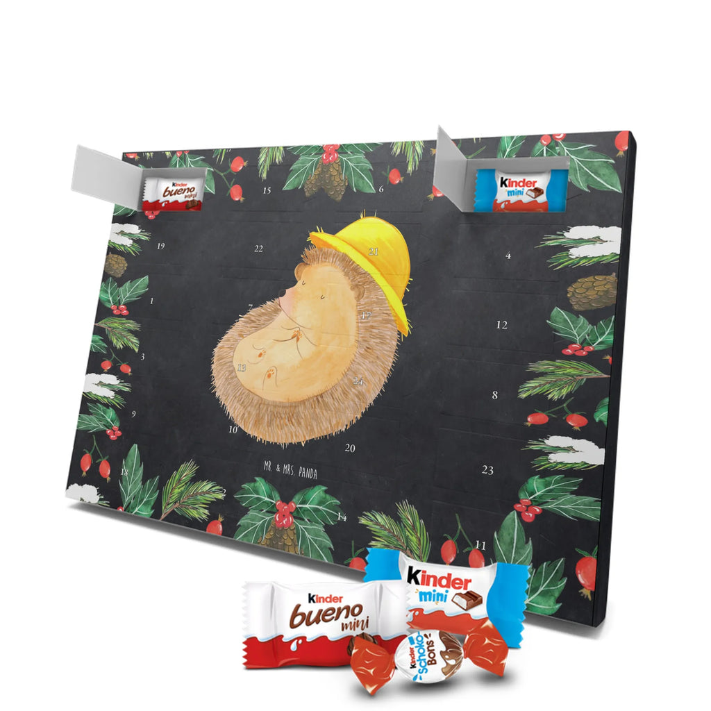 Chocolate advent calendar Hedgehog Pray gift ideas, gifts, small animals, good mood, cute, funny sayings, cute animal motives, hand drawn, special gifts, card, animal lover, pray, God, sun hat, enjoy, hedgehog with hat, gratitude, be grateful