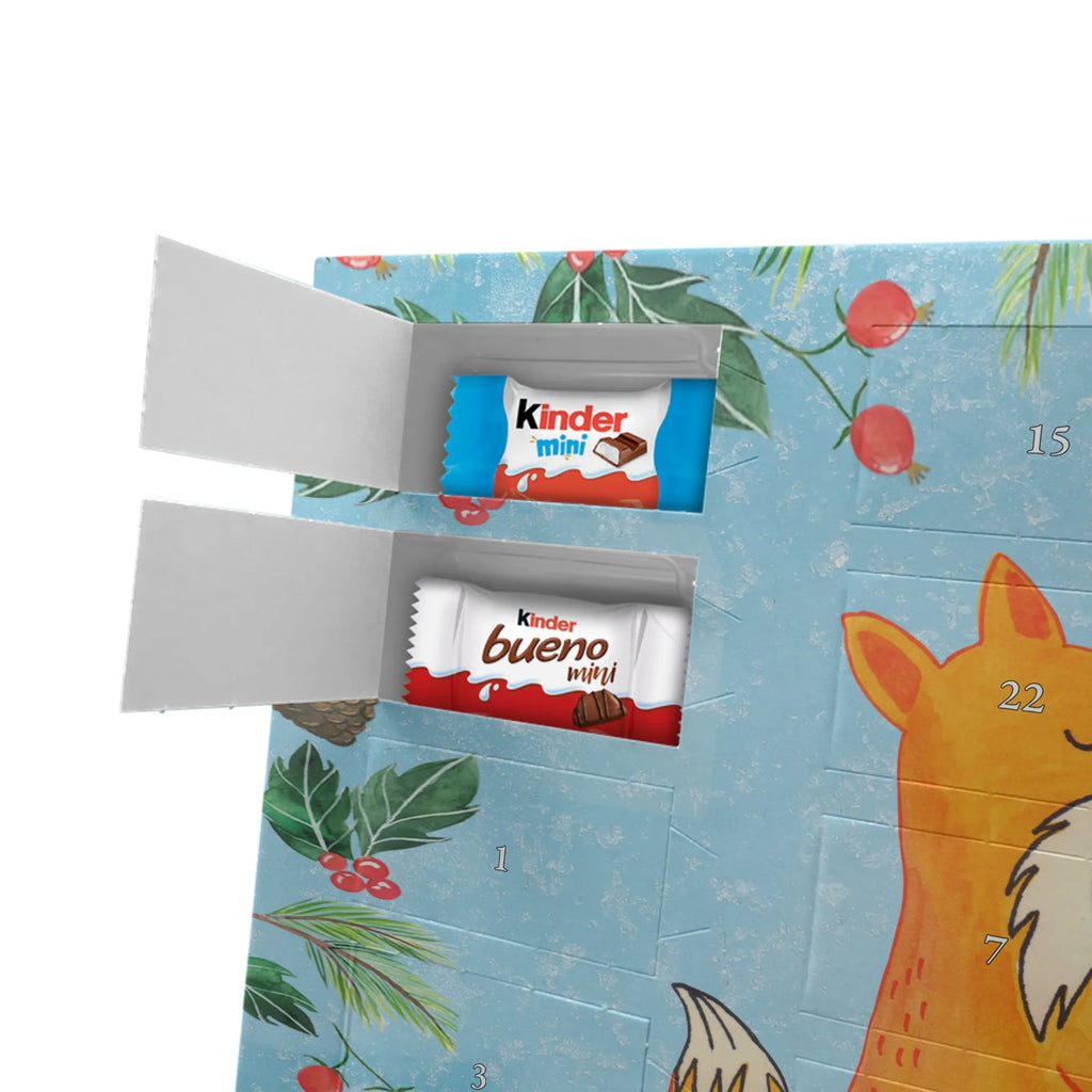 Chocolate advent calendar foxes Love forest wildlife, clever as a fox, foxes, animal lover, fiancée, proof of love, marriage, wife, lovers, husband, boyfriend, couple, girlfriend