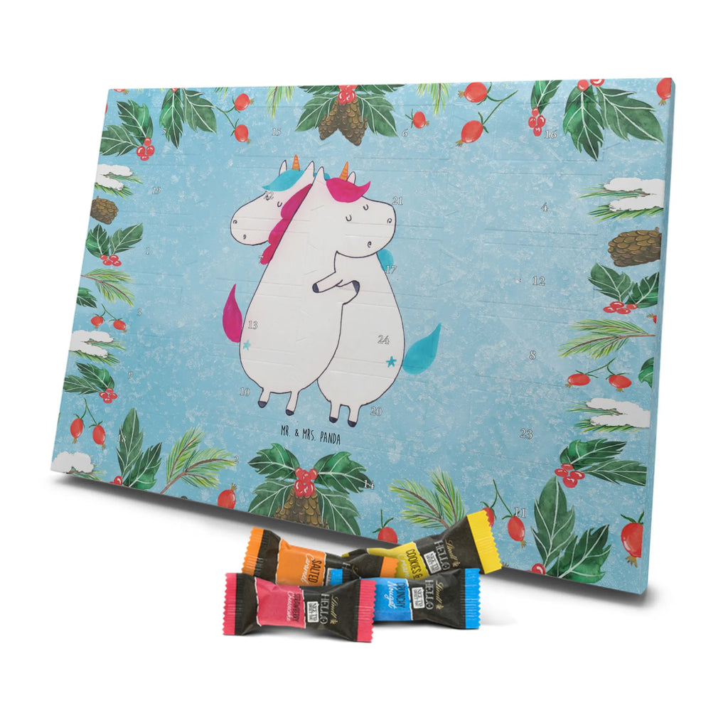 Chocolate advent calendar unicorns Embrace Siblings, Sisters, Girlfriends