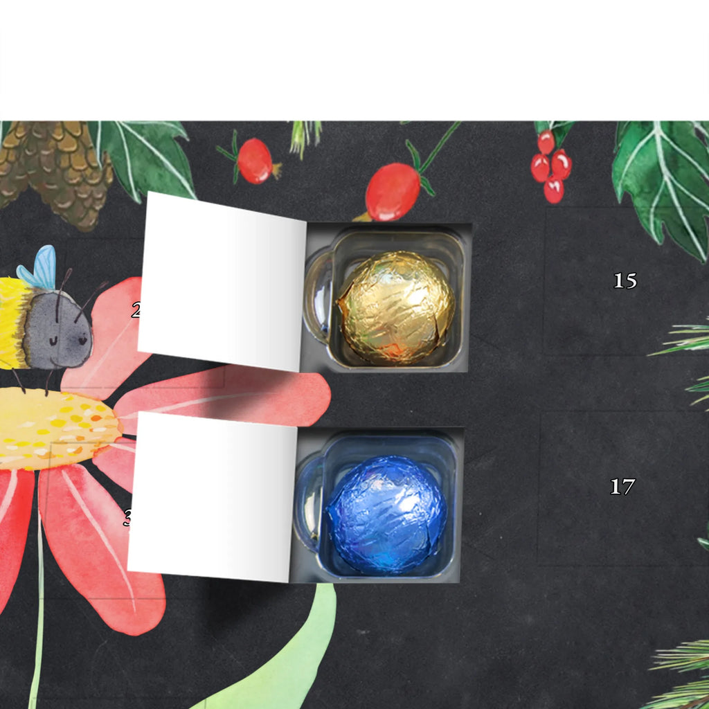 Chocolate advent calendar bumblebee flower gift ideas, gifts, small animals, good mood, cute, funny sayings, cute animal motives, hand drawn, special gifts, card, animal lover, fluffy, wasp, bumblebees, field, bumble bee, nature, flower