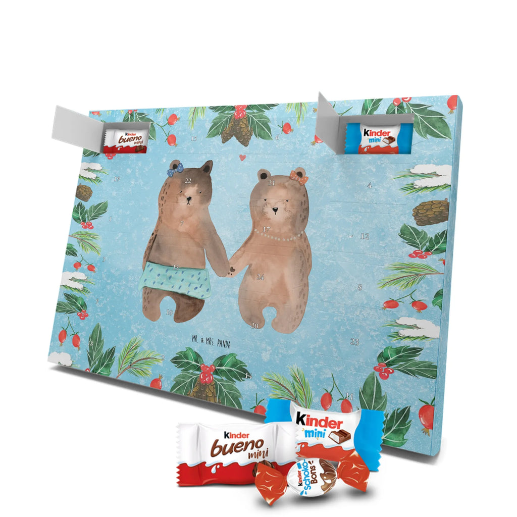 Chocolate advent calendar bear Girlfriend cuddly toy, teddy bear, bear girlfriend best friend love proof of love loves buddy buddy